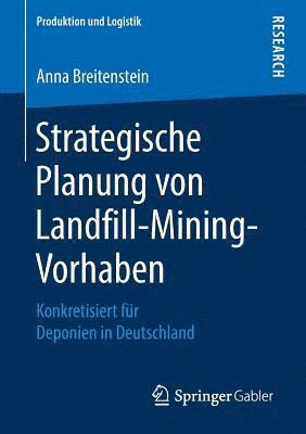 bokomslag Strategische Planung von Landfill-Mining-Vorhaben