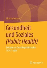 bokomslag Gesundheit und Soziales (Public Health)