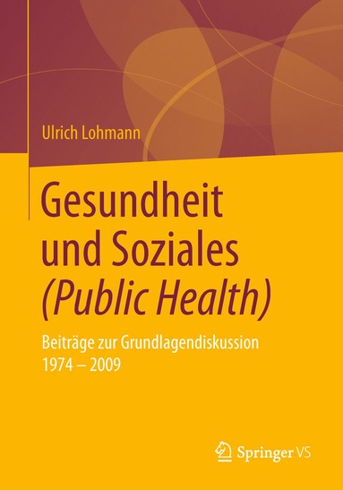 bokomslag Gesundheit und Soziales (Public Health)