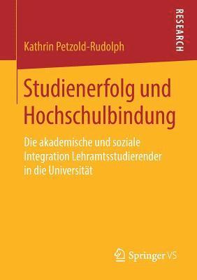 bokomslag Studienerfolg und Hochschulbindung