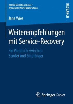 bokomslag Weiterempfehlungen mit Service-Recovery