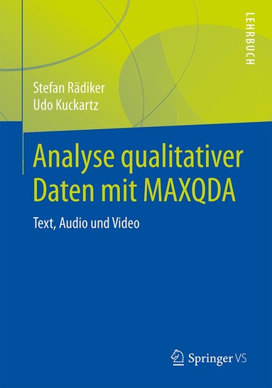 Stefan Rädiker, Udo Kuckartz - Analyse qualitativer Daten mit MAXQDA, Häftad