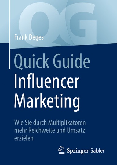 bokomslag Quick Guide Influencer Marketing