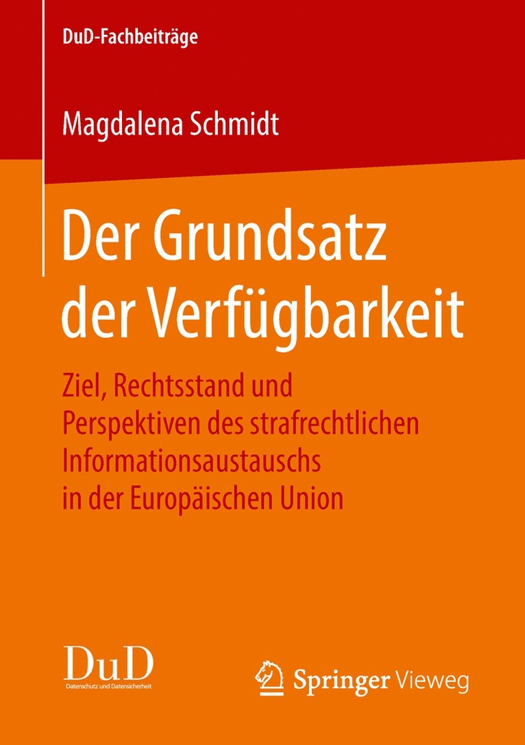 Magdalena Schmidt - Der Grundsatz der Verfügbarkeit, Häftad