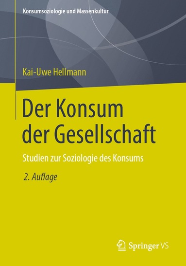 bokomslag Der Konsum der Gesellschaft