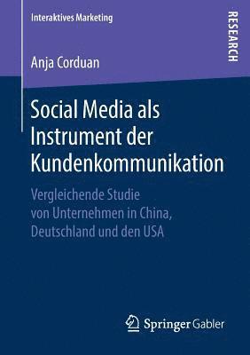 Social Media als Instrument der Kundenkommunikation 1