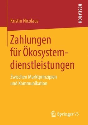 Kristin Nicolaus - Zahlungen für Ökosystemdienstleistungen, Häftad