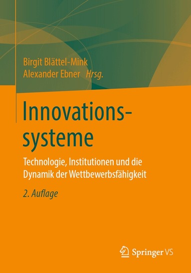 Birgit Blättel-Mink, Alexander Ebner - Innovationssysteme, Häftad