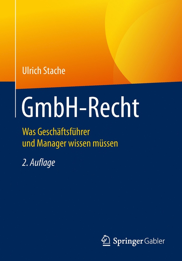 Ulrich Stache - GmbH-Recht, Häftad