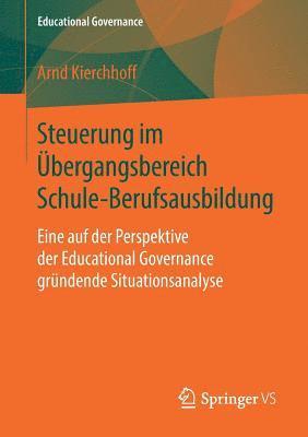 bokomslag Steuerung im bergangsbereich Schule-Berufsausbildung