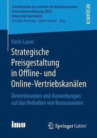 bokomslag Strategische Preisgestaltung in Offline- und Online-Vertriebskanlen