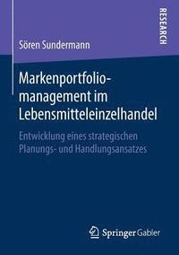 bokomslag Markenportfoliomanagement im Lebensmitteleinzelhandel