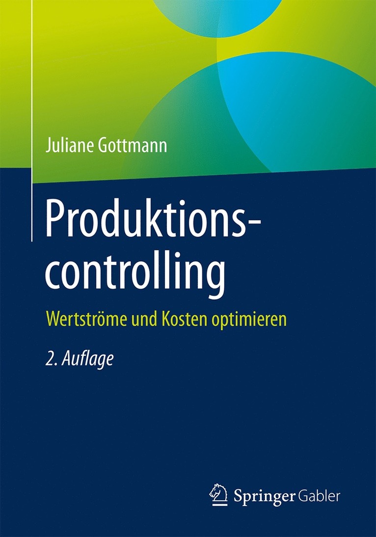 Juliane Gottmann - Produktionscontrolling, Häftad