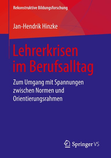 Jan-Hendrik Hinzke - Lehrerkrisen im Berufsalltag, Häftad