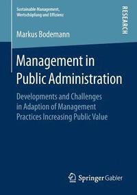 bokomslag Management in Public Administration