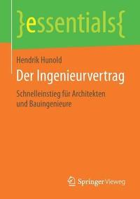 bokomslag Der Ingenieurvertrag