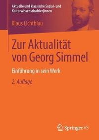 bokomslag Zur Aktualitt von Georg Simmel