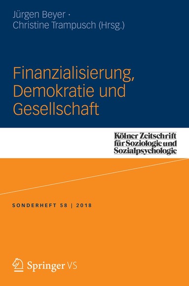 Jürgen Beyer, Christine Trampusch - Finanzialisierung, Demokratie und Gesellschaft, Häftad