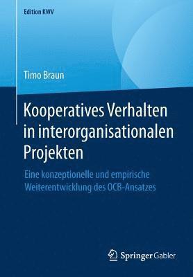 bokomslag Kooperatives Verhalten in interorganisationalen Projekten