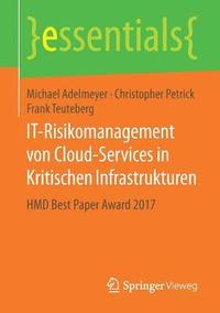 bokomslag IT-Risikomanagement von Cloud-Services in Kritischen Infrastrukturen