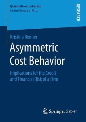 bokomslag Asymmetric Cost Behavior
