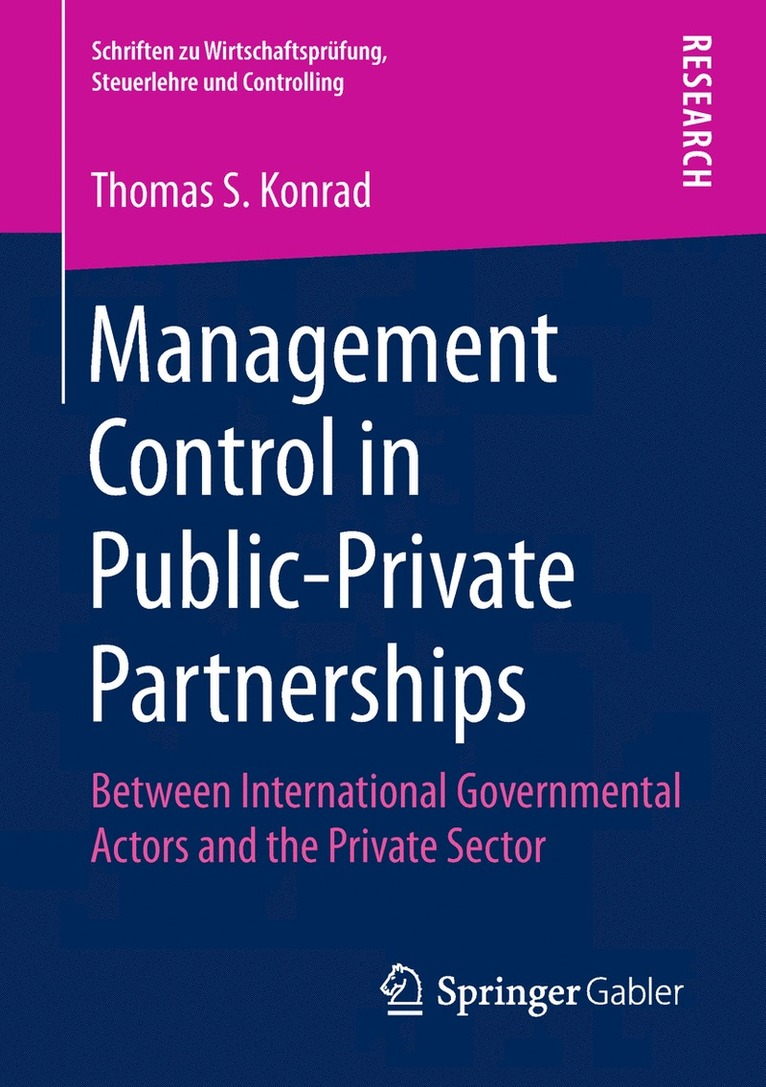 Management Control in Public-Private Partnerships