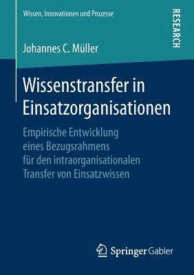 bokomslag Wissenstransfer in Einsatzorganisationen