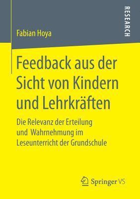 bokomslag Feedback aus der Sicht von Kindern und Lehrkrften