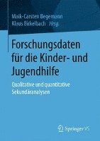 Maik-Carsten Begemann, Klaus Birkelbach - Forschungsdaten für die Kinder- und Jugendhilfe, Häftad