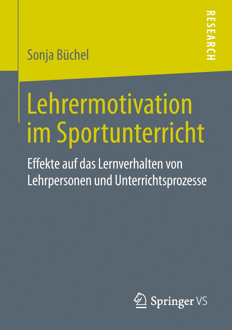 Sonja Büchel, Sonja Buchel - Lehrermotivation im Sportunterricht, Häftad