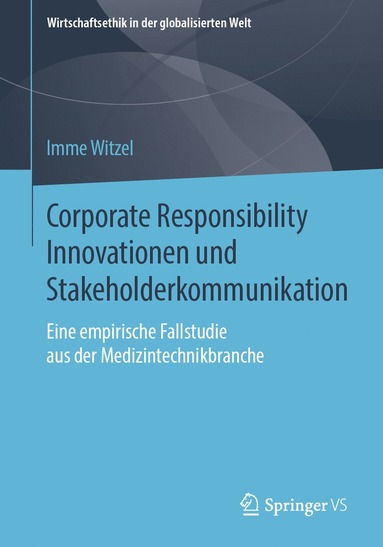 bokomslag Corporate Responsibility Innovationen und Stakeholderkommunikation