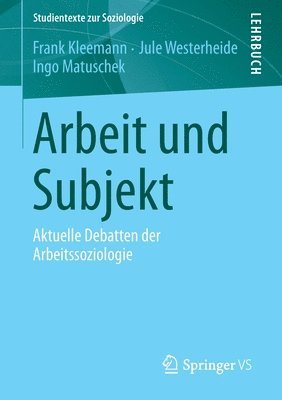 Arbeit und Subjekt 1