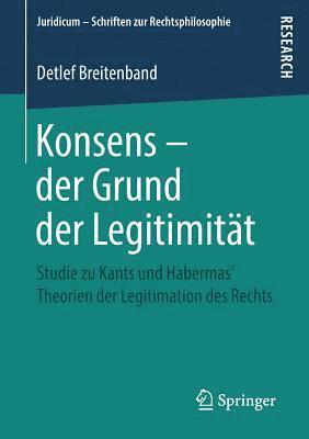 bokomslag Konsens - der Grund der Legitimität