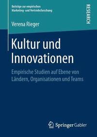 bokomslag Kultur und Innovationen