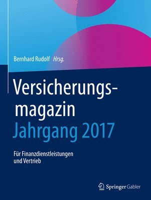 bokomslag Versicherungsmagazin - Jahrgang 2017