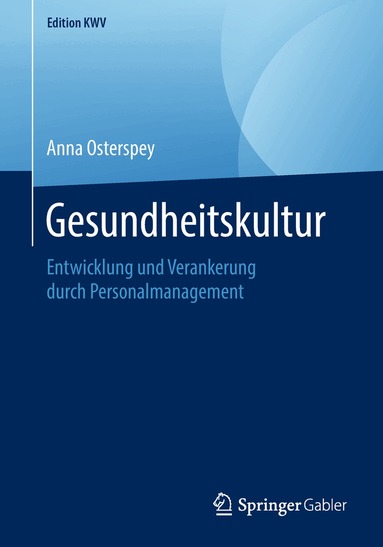 Anna Osterspey - Gesundheitskultur, Häftad