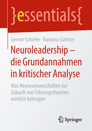 bokomslag Neuroleadership - die Grundannahmen in kritischer Analyse