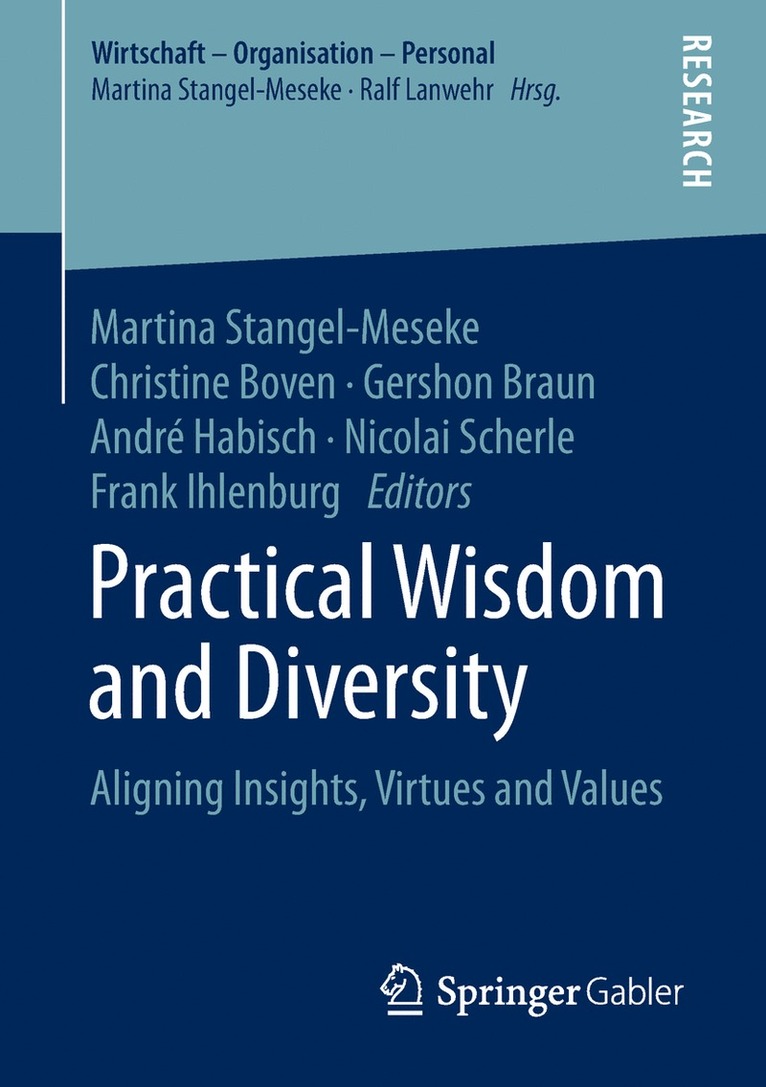 Martina Stangel-Meseke, Christine Boven, Gershon Braun, André Habisch, Nicolai Scherle, Frank Ihlenburg, Andre Habisch - Practical Wisdom and Diversity, Häftad