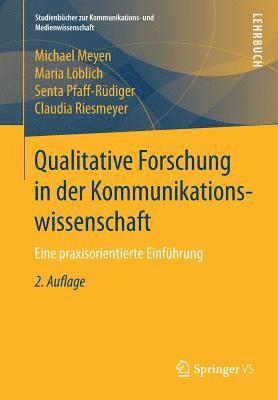 bokomslag Qualitative Forschung in der Kommunikationswissenschaft