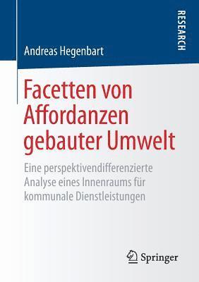 Facetten von Affordanzen gebauter Umwelt 1