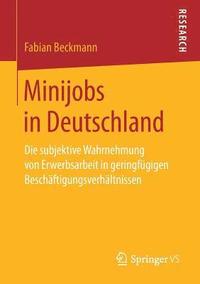 bokomslag Minijobs in Deutschland