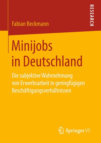 bokomslag Minijobs in Deutschland