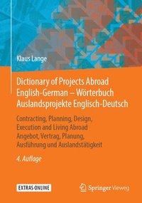 bokomslag Dictionary of Projects Abroad English-German  Wrterbuch Auslandsprojekte Englisch-Deutsch