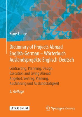 bokomslag Dictionary of Projects Abroad English-German - Wörterbuch Auslandsprojekte Englisch-Deutsch