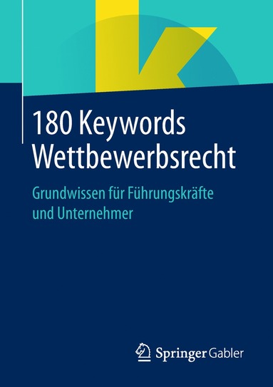 bokomslag 180 Keywords Wettbewerbsrecht