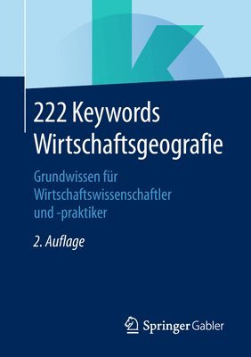 bokomslag 222 Keywords Wirtschaftsgeografie