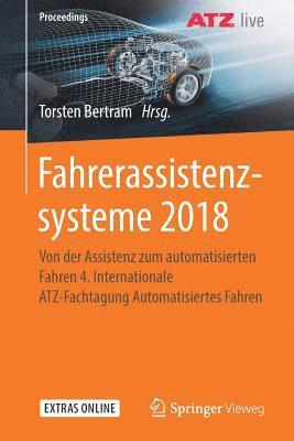 bokomslag Fahrerassistenzsysteme 2018