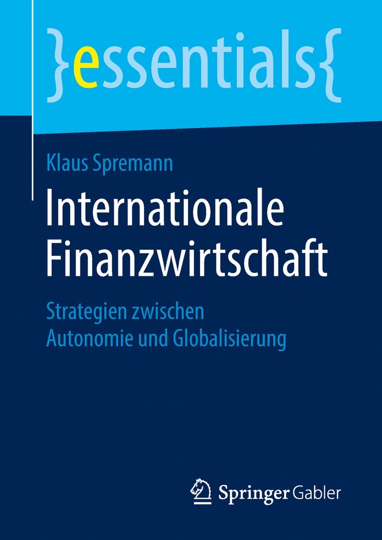 Klaus Spremann - Internationale Finanzwirtschaft, Häftad