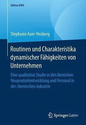 bokomslag Routinen und Charakteristika dynamischer Fhigkeiten von Unternehmen