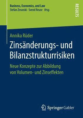Zinsänderungs- und Bilanzstrukturrisiken 1